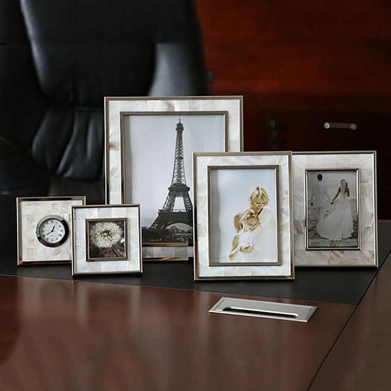 Bamboo Photo Frame - Escudo europeu liga decorativa quadros de