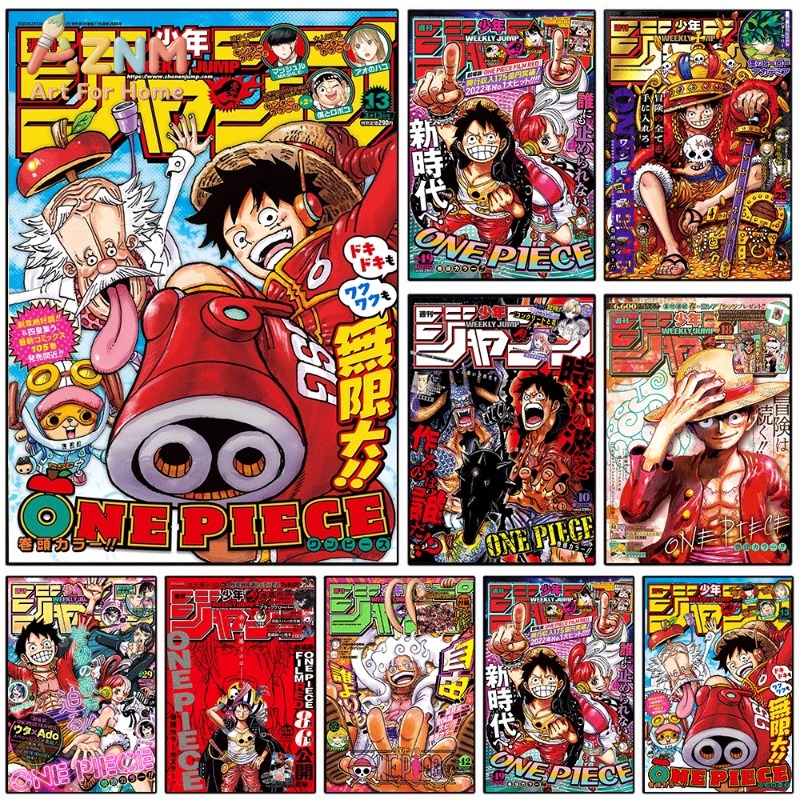 Home Decor Magazine - Capa da revista One Piece Weekly