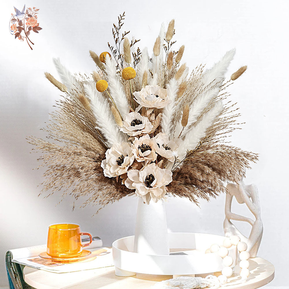 Buquê de flores artificiais fo - Pampas Grass Decor avaliação e preço