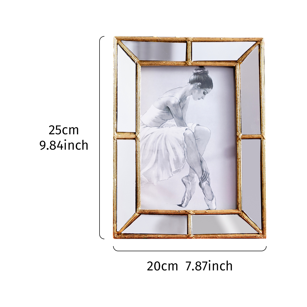 1 unidade, moldura para fotos  - Bamboo Photo Frame avaliação e preço