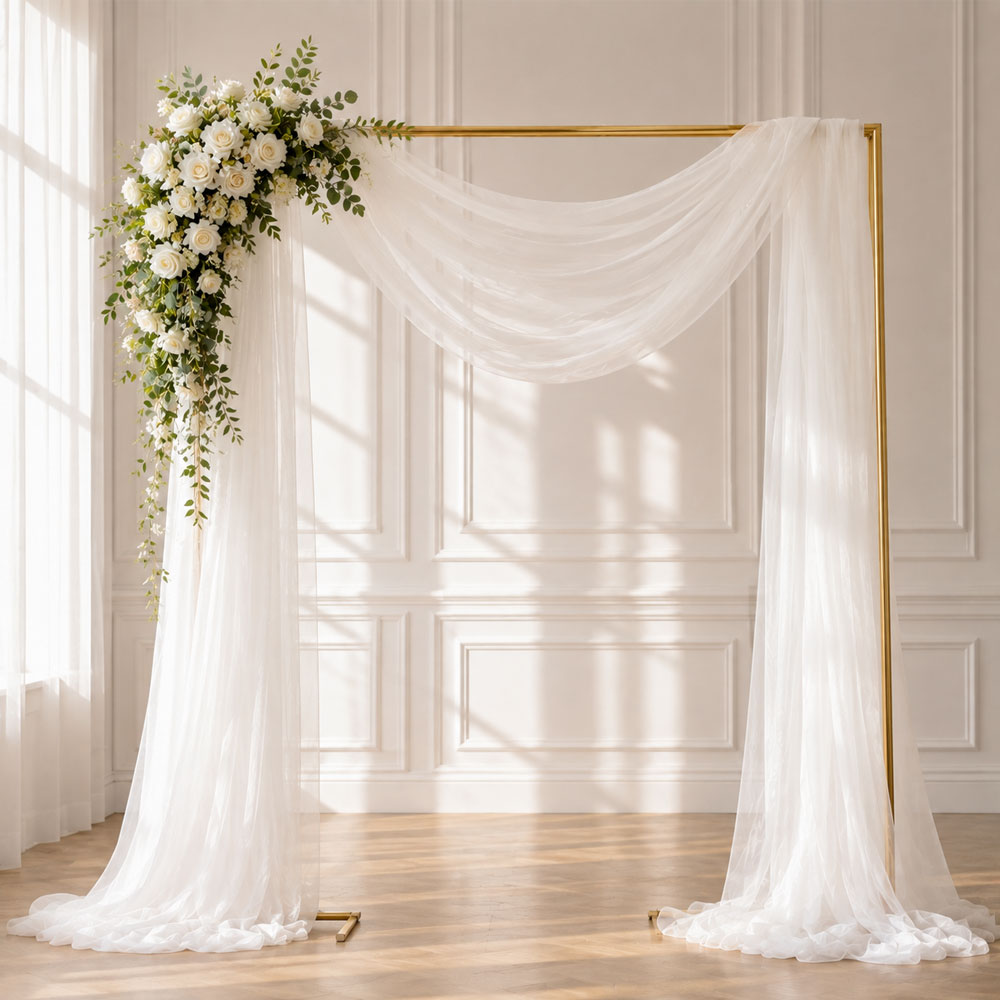 1 Pacote de Tecido de Tule Tra - Linen Table Runner avaliação e preço